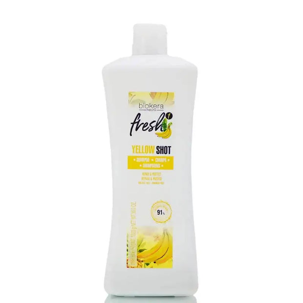 Biokera Fresh Yellow Shot Shampooing 1000ml