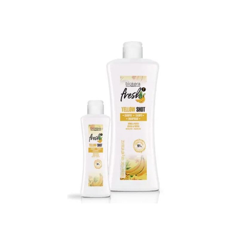 Biokera Fresh Yellow Shot Shampooing 300 ml