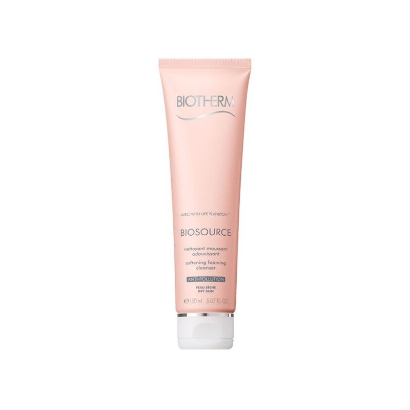 BIOTHERM BIOSOURCE NETTOYANT MOUSSANT ADOUCISSANT PEAUX SÈCHES 150ML