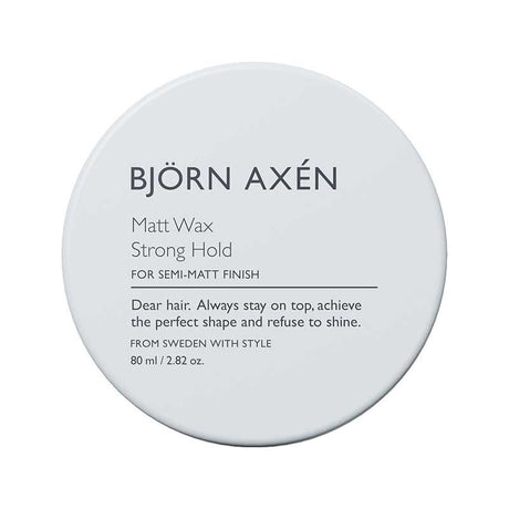 BJORN AXEN Matt Wax Strong cire coiffante 80 ml prix Maroc