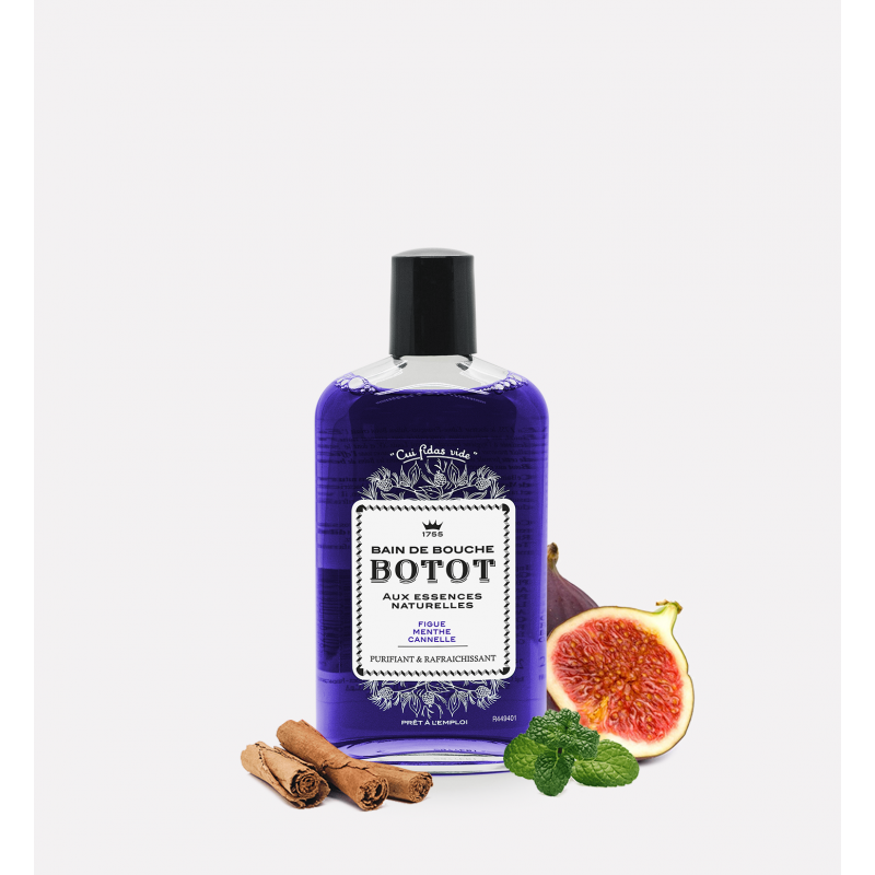 Botot Bain de Bouche Violet Figue Menthe Cannelle 250ml