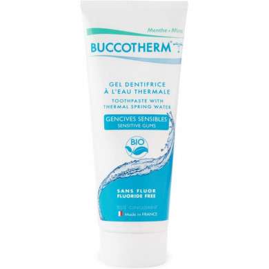 BUCCOTHERM GEL DENTIFRICE GENCIVES SENSIBLES BIO SANS FLUOR 75 ML prix Maroc