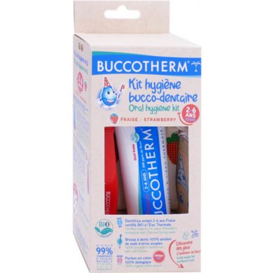 BUCCOTHERM KIT ENFANT 2-6 ANS 50 ML GOUT FRAISE prix Maroc