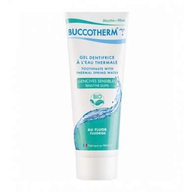 BUCCOTHERM GEL DENTIFRICE GENCIVES SENSIBLES BIO AVEC FLUOR 75 ML prix Maroc