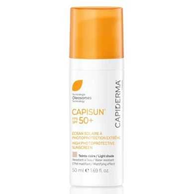 CAPIDERMA CAPISUN ECRAN SOLAIRE A PHOTOPROTECTION EXTREME TEINTE CLAIRE 50+ Parapharmacie prix Maroc