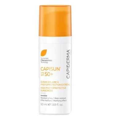 CAPIDERMA CAPISUN ECREN SOLAIRE A PHOTOPROTECTION EXTREME INVISIBLE SPF 50+ 50ml Parapharmacie prix Maroc