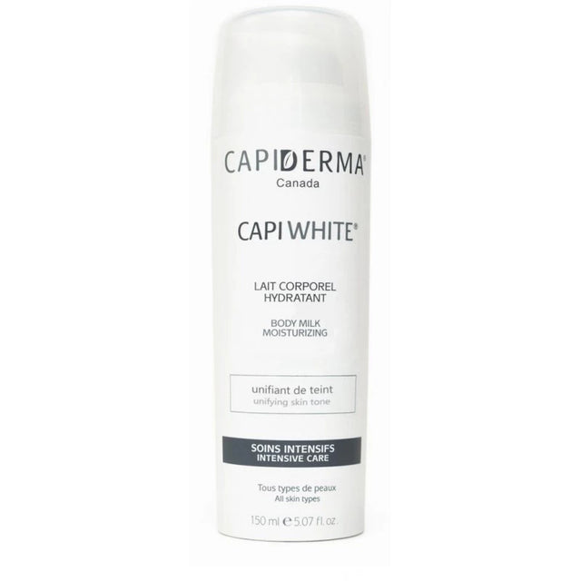 Capiderma Capiwhite Lait Corporel Dépigmentant Intensif 150 ml