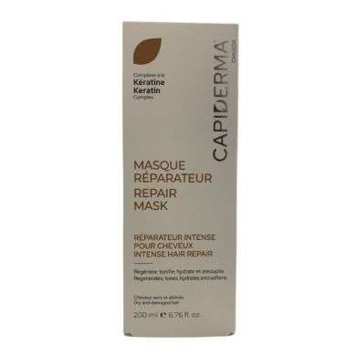 CAPIDERMA MASQUE REPARATEUR INTENSE POUR CHEVEUX 200 ML Parapharmacie prix Maroc