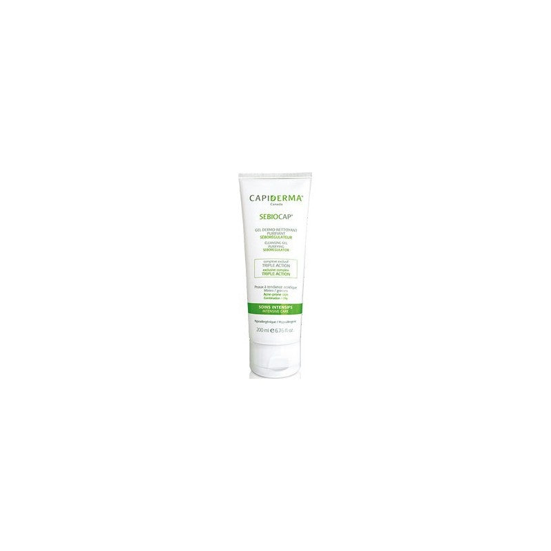 Capiderma Sebiocap Gel Dermo-Nettoyant 200 ml