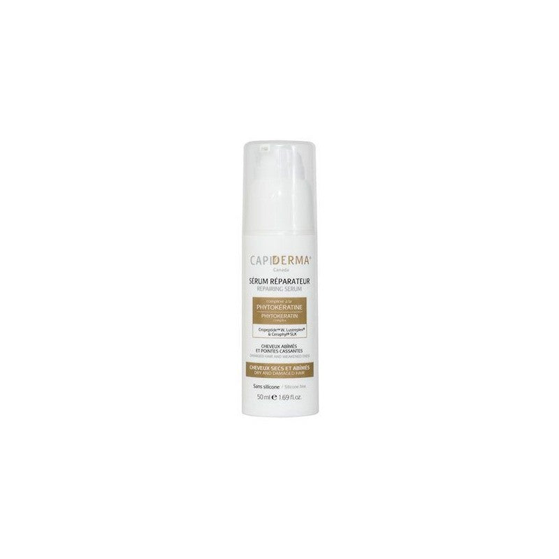 Capiderma Sérum Réparateur Cheveux Abîmés 50 ml