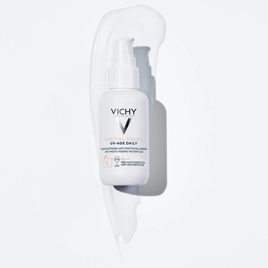 VICHY CAPITAL SOLEIL UV AGE DAILY SPF 50 FLUIDE ANTI PHOTOVIEILLISSEMENT 40 ML