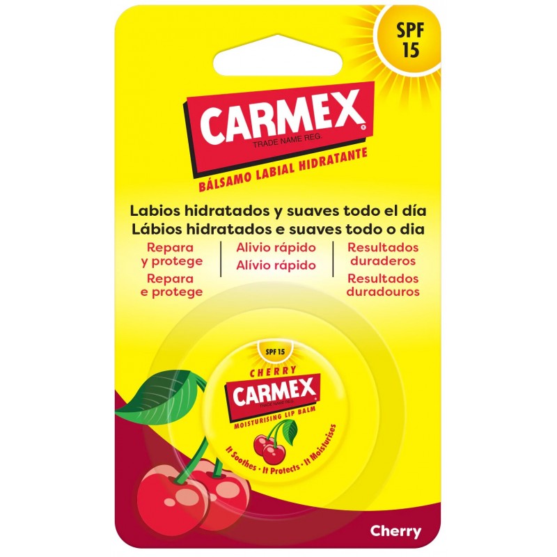 CARMEX baume à lèvres Cerise Spf 15 | pot 7.5 G