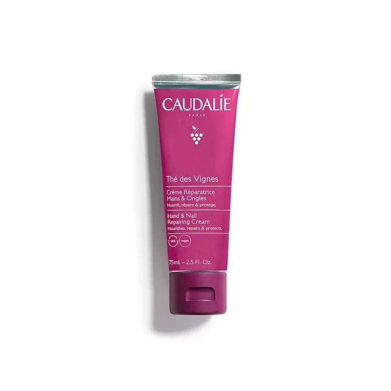 CAUDALIE Thé des Vignes Crème Réparatrice Mains et Ongles 75ML