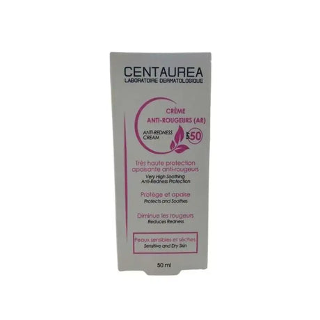 CENTAUREA CREME ANTI-ROUGEURS AR SPF50 50ML prix Maroc