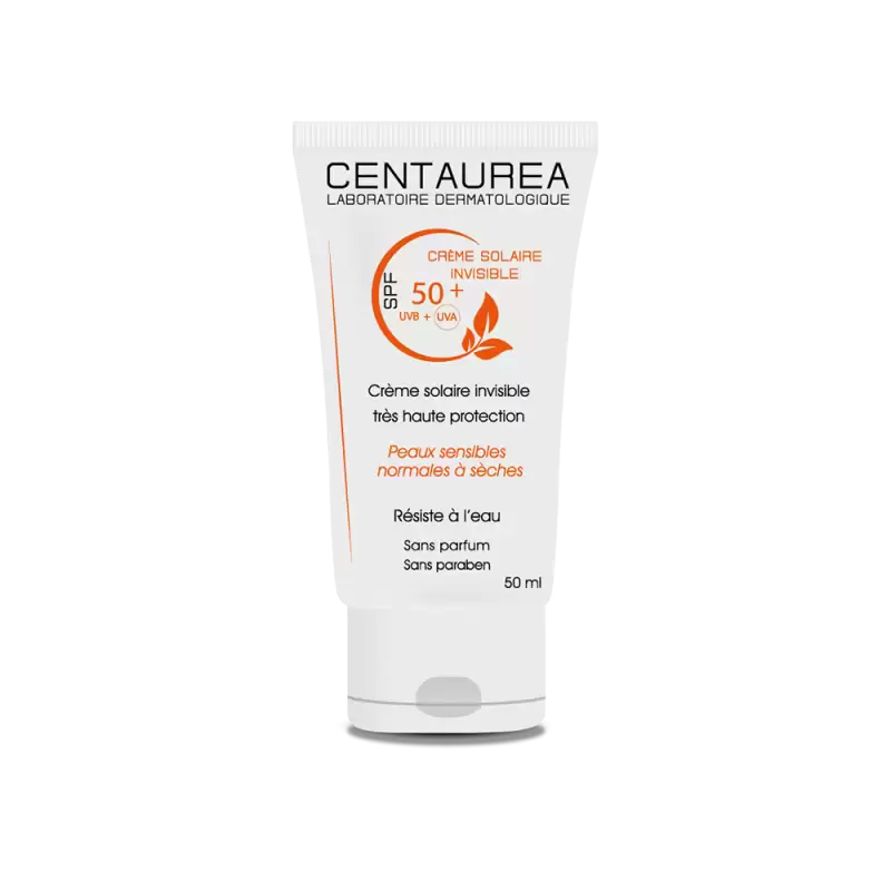 CENTAUREA crème solaire Invisible spf 50+ (50ml) prix Maroc