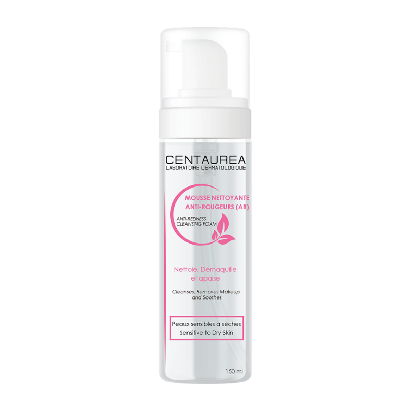 Centaurea Mousse Nettoyante anti-Rougeurs 150ml