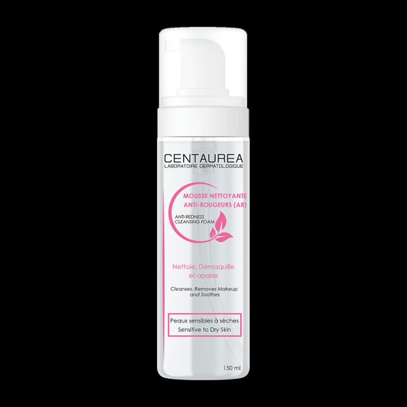 CENTAUREA MOUSSE NETTOYANTE ANTI-ROUGEURS 150ML