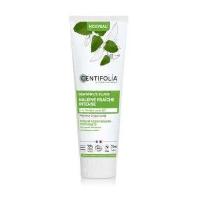 CENTIFOLIA DENTIFRICE FLUOR HALEINE FRAICHE INTENSE 75 ML Parapharmacie prix Maroc