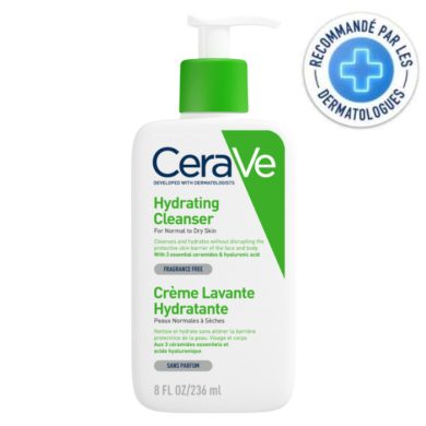 CERAVE CREME LAVANTE HYDRATANTE 236 ML prix Maroc