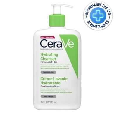 CERAVE CREME LAVANTE HYDRATANTE 473 ML Parapharmacie prix Maroc