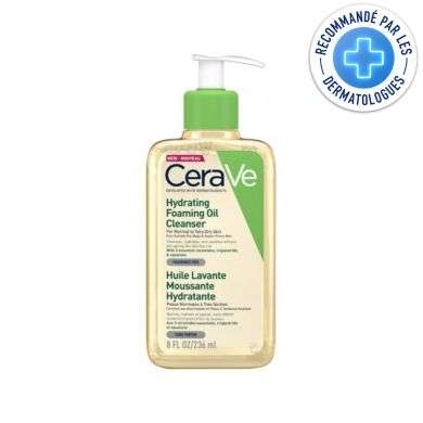 CERAVE HUILE LAVANTE MOUSSANTE HYDRATANTE 236 ML Parapharmacie prix Maroc