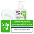 CeraVe Crème Moussante Nettoyante Hydratante Peau Normale à Sèche | 236ml prix Maroc