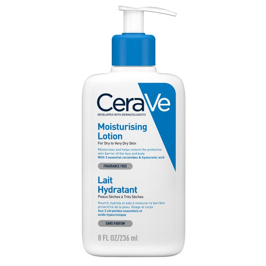 CeraVe Lait Hydratant Léger Peau Sèche à Très Sèche 236ml