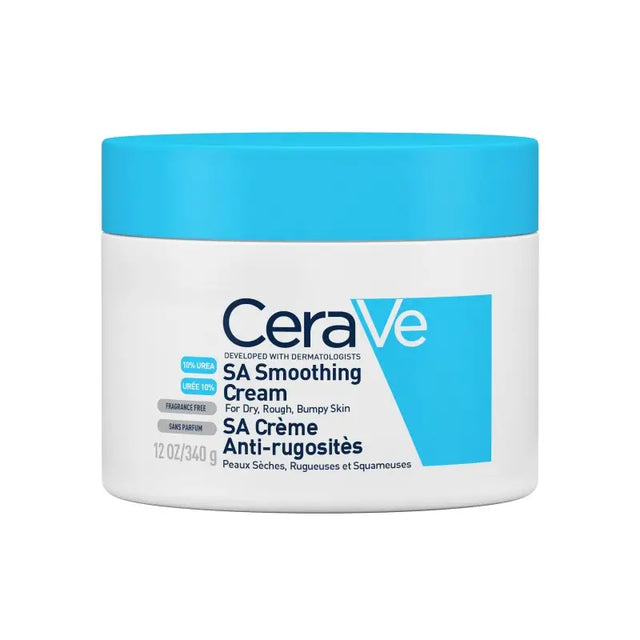 CeraVe SA Crème Anti-Rugosités Peau Sèche et Squameuse | 340g prix Maroc