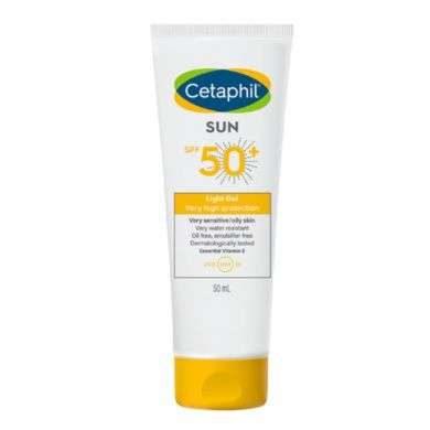 CETAPHIL SUN LIGHT GEL SPF 50+ PEAUX SENSIBLE ET GRASSE 50 ML Parapharmacie prix Maroc