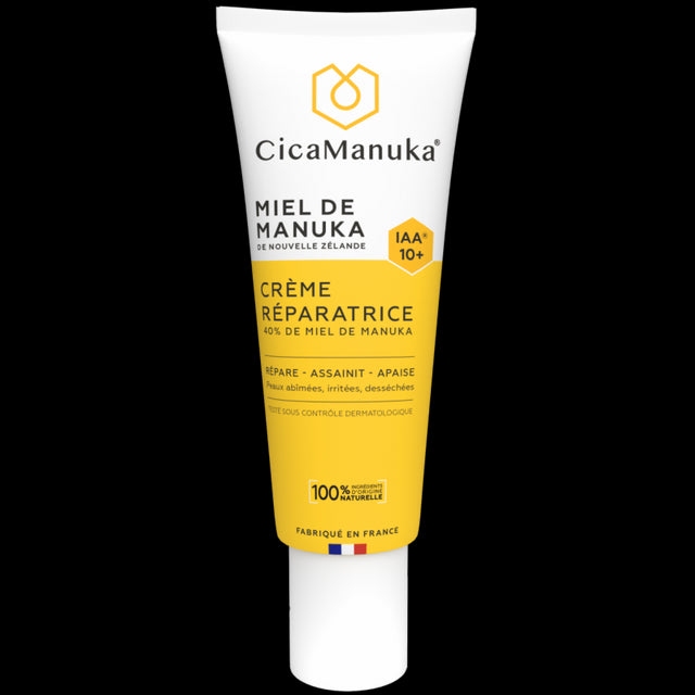 CICAMANUKA CREME REPARATRICE 40% DE MIEL DE MANUKA IAA 10+ 40ML prix Maroc