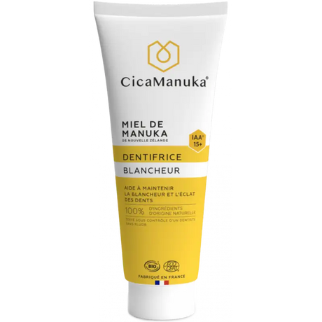 CICAMANUKA MIEL DE MANUKA IAA 15+ DENTIFRICE BLANCHEUR 75ML prix Maroc