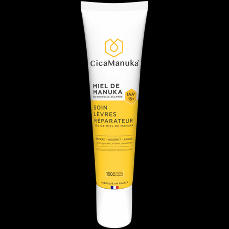 CICAMANUKA SOIN LEVRES REPARATEUR 10% DE MIEL DE MANUKA IAA 15+ 15ML