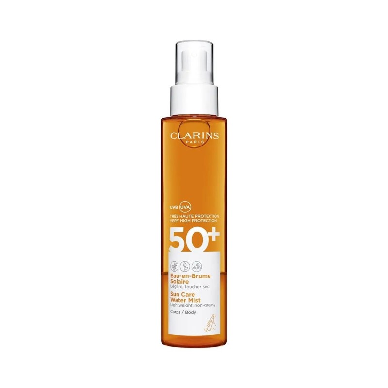 CLARINS eau en brume solaire léger touche sec corps | 150ml
