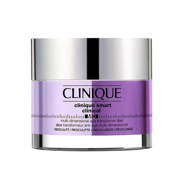 CLINIQUE SMART CLINICAL DUO TRANSFORMEUR ANTI-ÂGE MULTI-DIMENSIONNEL RESCULPTE+ REVOLUMISE 50ML prix Maroc