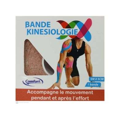 COMFORT BANDE KINESIOLOGIE 5M*5CM prix Maroc