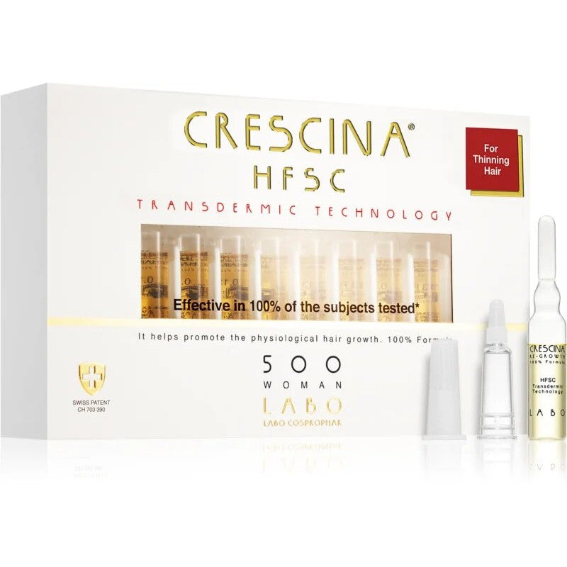 CRESCINA HFSC TRANSDERMIC 500 FEMME 20*3.5ML AMPOULES