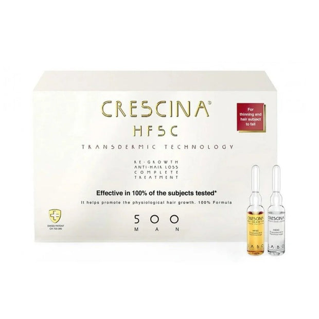 Crescina Transdermic 500 Re-Growth And anti-Hair Loss Homme