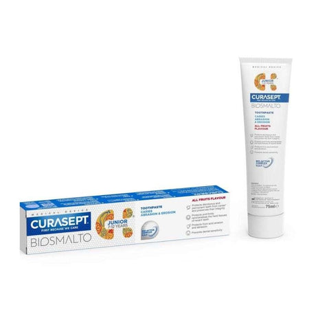 CURASEPT BIOSMALTO DENTIFRICE JUNIOR 7-12ANS 75ML prix Maroc