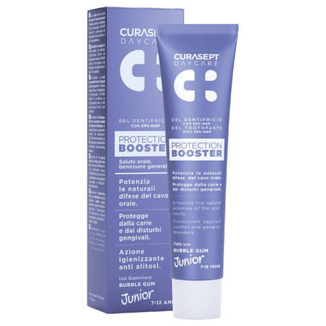 CURASEPT BOOSTER DE PROTECTION junior dentifrice bubble gum | 50ml prix Maroc