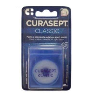 CURASEPT CLASSIQUE FILE DENTAIRE MENTHE 50M prix Maroc