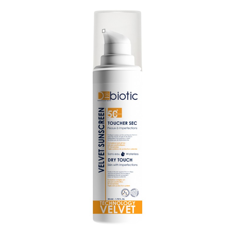 D-Biotic Velvet Suncreen Toucher Sec SPF 50+ 50 ml