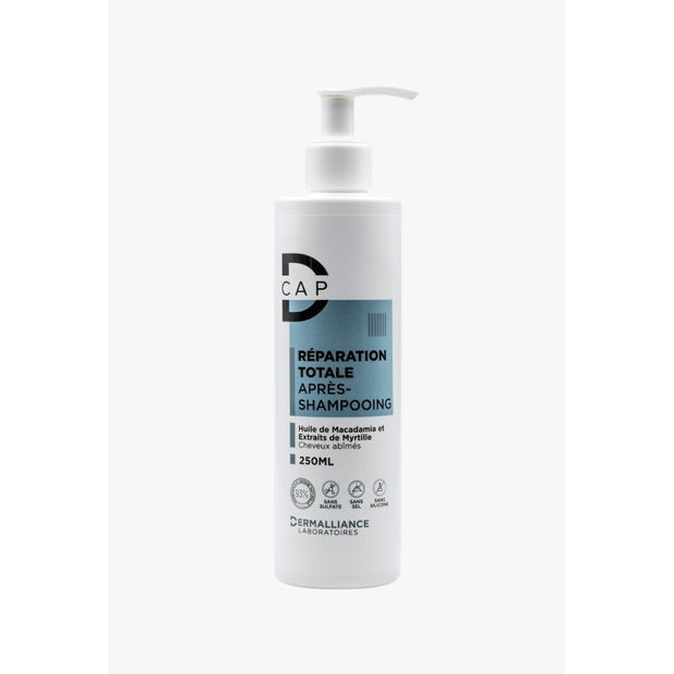 D-Cap Apres Shampooing Reparation Totale Cheveux Abimes 250 ml