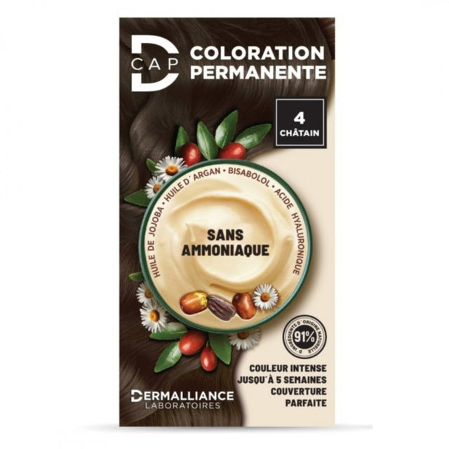 D-CAP COLORATION PERMANENTE N4 CHATAIN prix Maroc