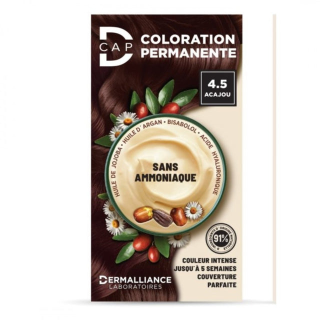 D-CAP COLORATION PERMANENTE N4.35 CAPPUCCINO prix Maroc