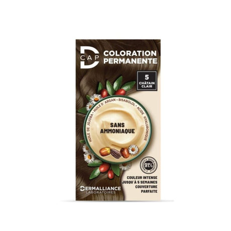 D-CAP COLORATION PERMANENTE N5 CHATIN CLAIR prix Maroc