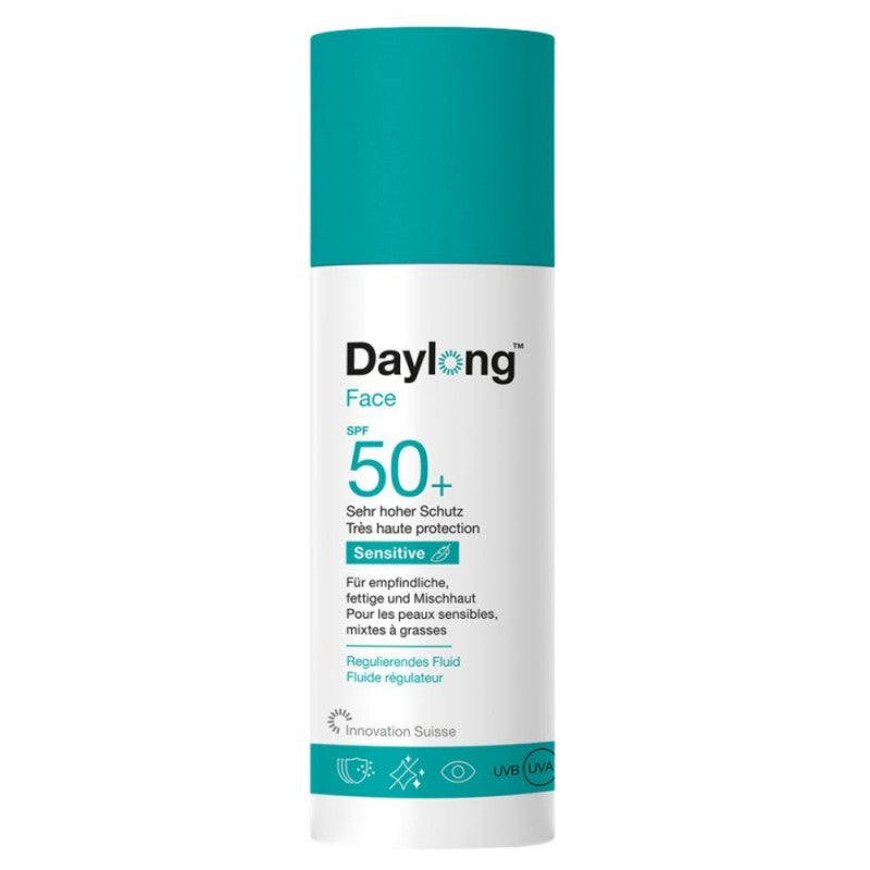 DAYLONG SENSITIVE FACE fluide régulateur spf 50+ | 50 ml