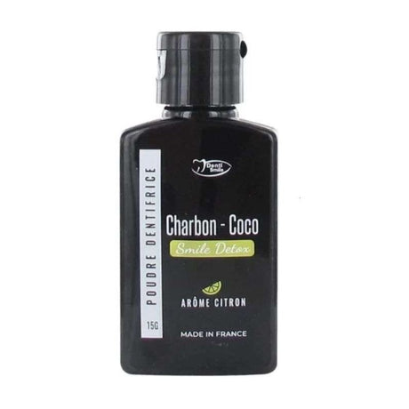 DENTI SMILE CHARBON COCO POUDRE DETOX AROME CITRON FLACON 15G prix Maroc