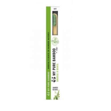DENTI SMILE BROSSE A DENT BAMBOU MEDIUM VERT prix Maroc