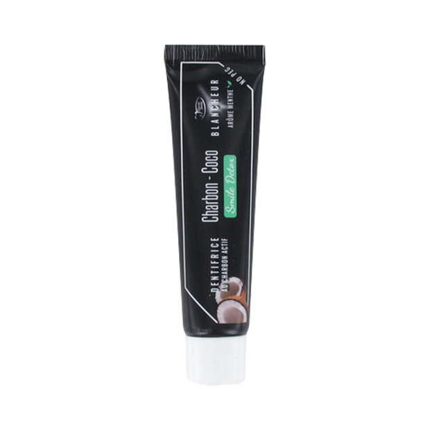 Denti Smile Dentifrice au Charbon Coco Arôme Menthe 100 Gr