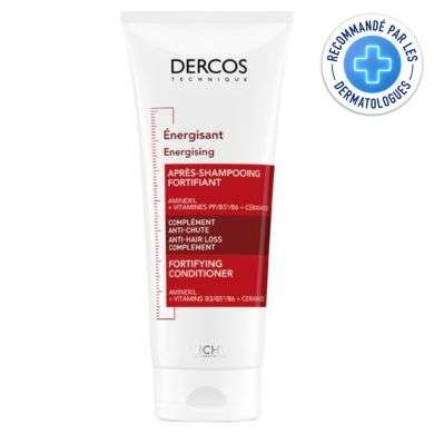 VICHY DERCOS ENERGISANT APRES SHAMPOING FORTIFIANT 200 ML Parapharmacie prix Maroc